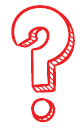 question mark red